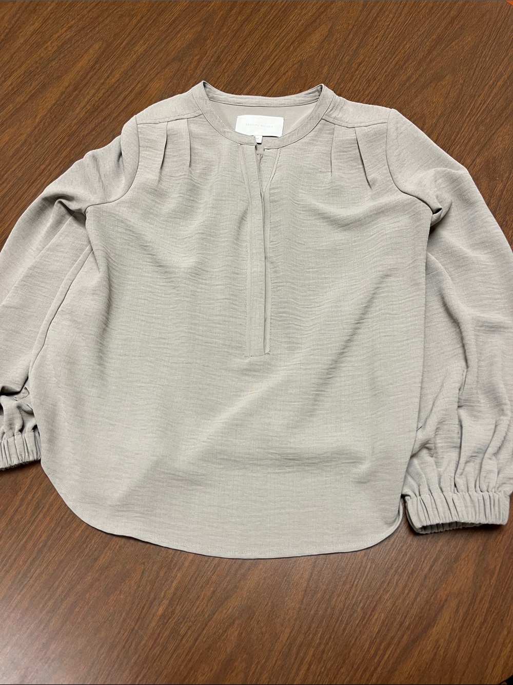 Brochu Walker The Phoebe Blouse In Farrow, size medium